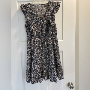 3 for $10 Women’s Casual Polyester/Spandex Black Floral Dress Size Large. NWOT